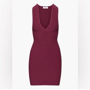 Aritzia babaton sculpt knit dress medium